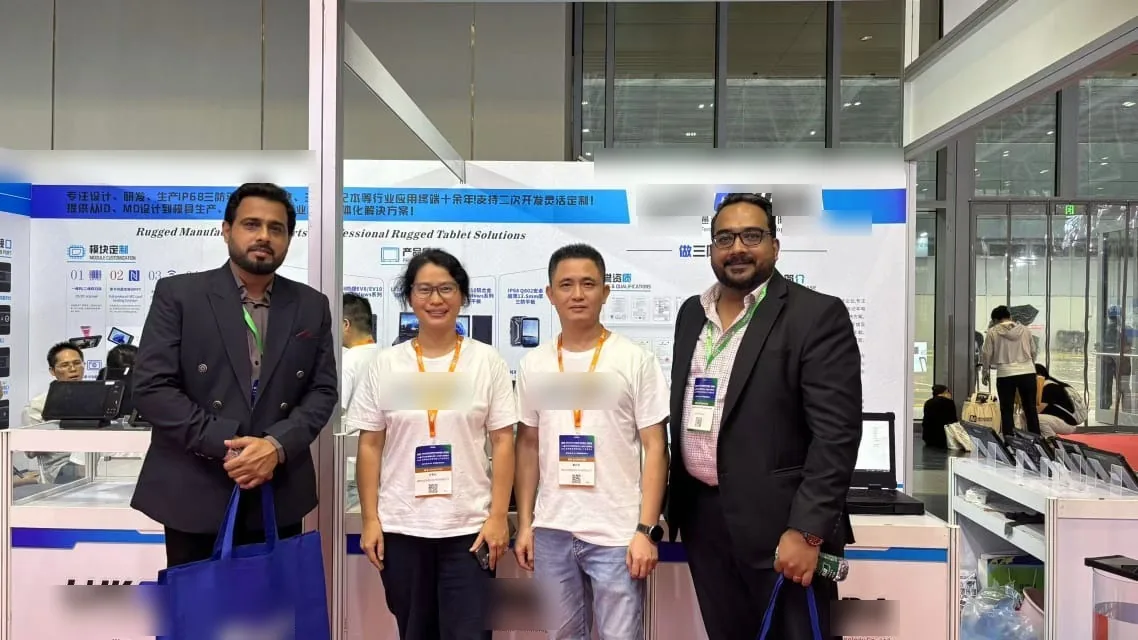TechWise team with manufacturing partners in China